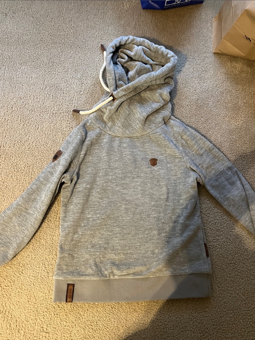 Naketano grey hoddie
